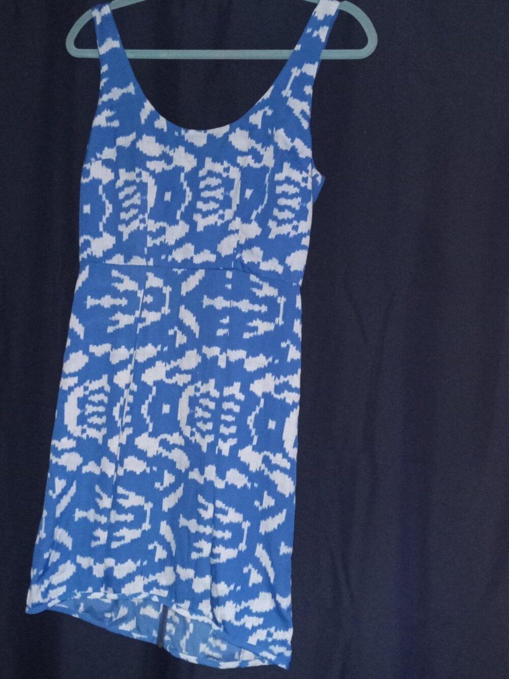 Urban Outfitters- Silence + Noise - blue & white dress - Picture 8 of 8